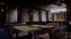 Closed for quarantine, Moscow cafe Anderson